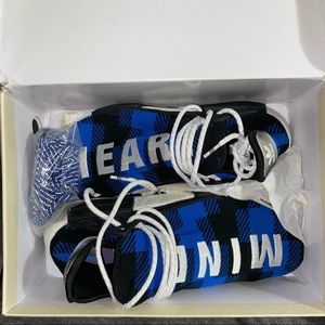 Adidas Pharrell NMDs “Blue Plaid”